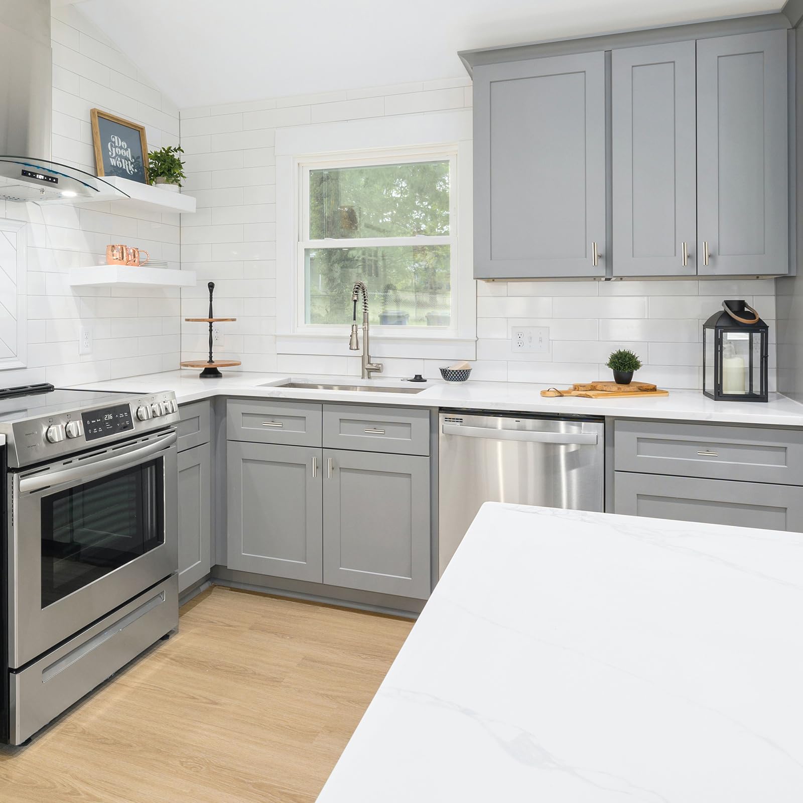 JOY DECOR update dressers and cabinets with a cohesive look using these knobs.