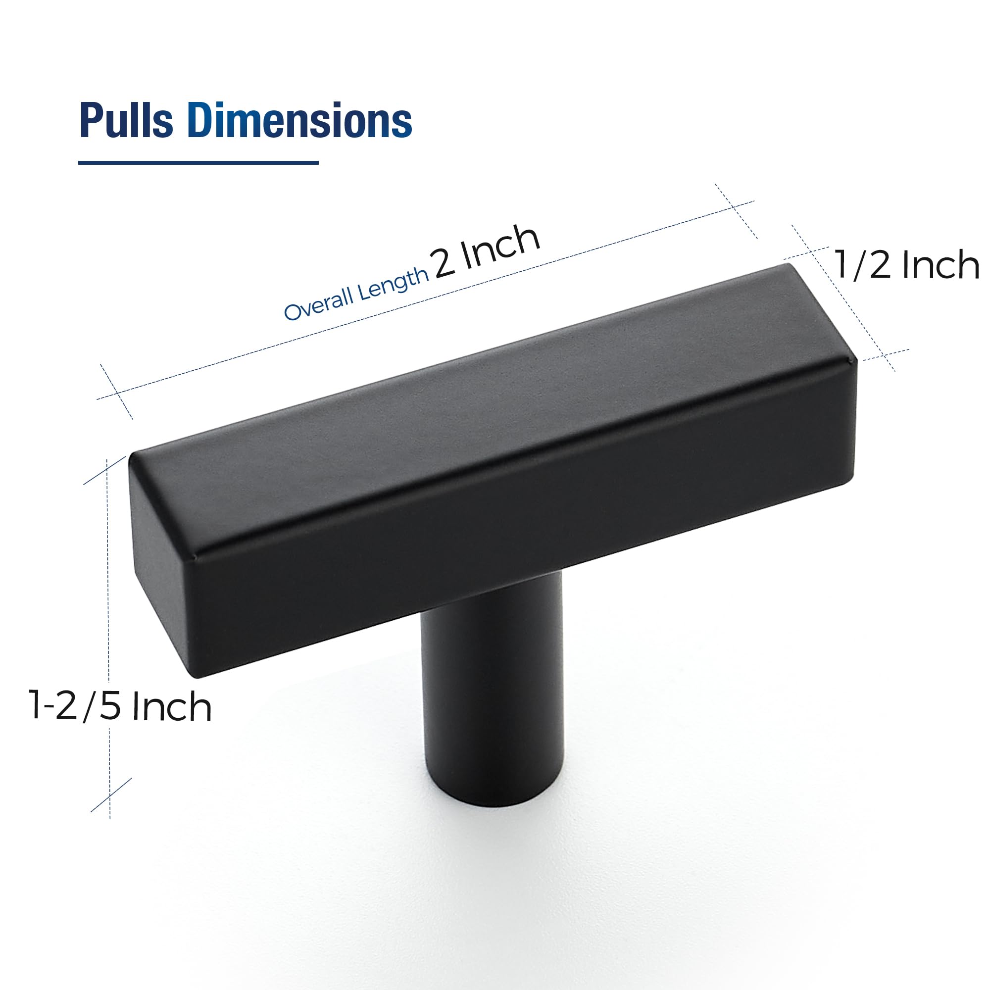 JOY DECOR stainless steel cabinet pull 2inch adds sleek kitchen upgrade