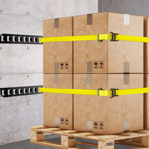 JOYANALL E-Track strap features spring fittings for easy attachment to E-track.