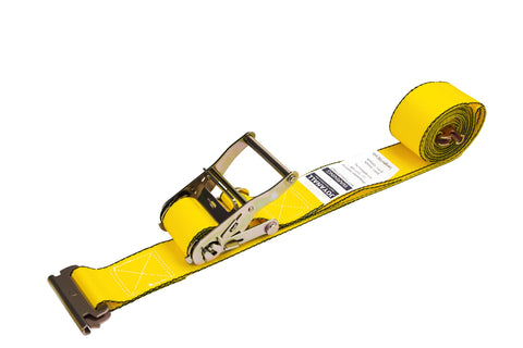 Joyanall E Track straps in outdoor site with rugged setup