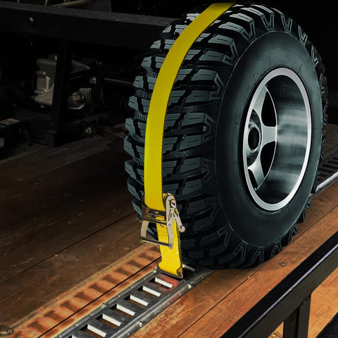 Joyanall E Track straps close-up highlighting durable polyester material