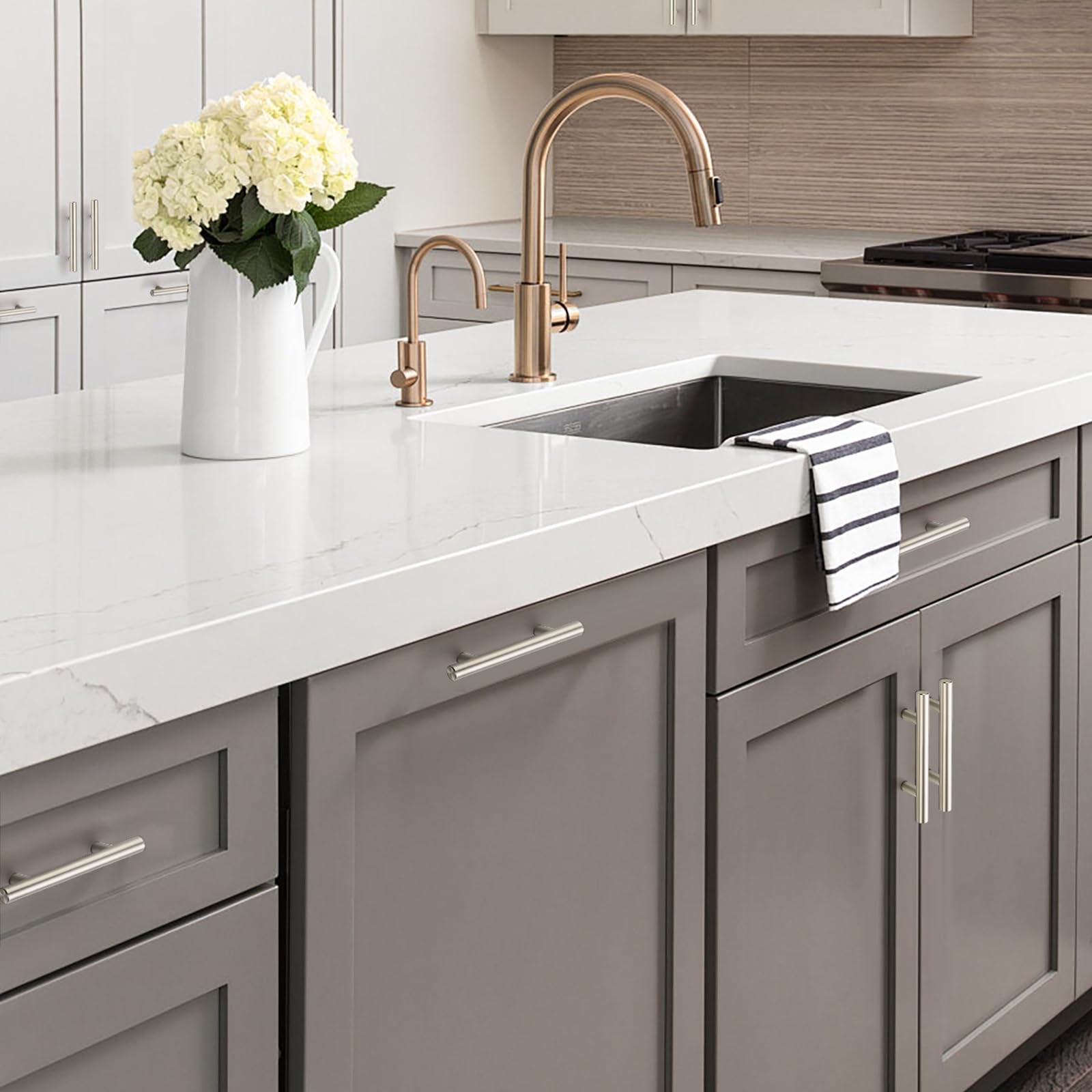 Joy Decor set includes two screw sizes for easy DIY installation.