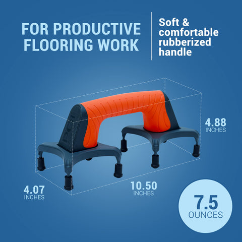 Joyful Flappers EasyLean keeps floors protected with removable anti-slip feet.