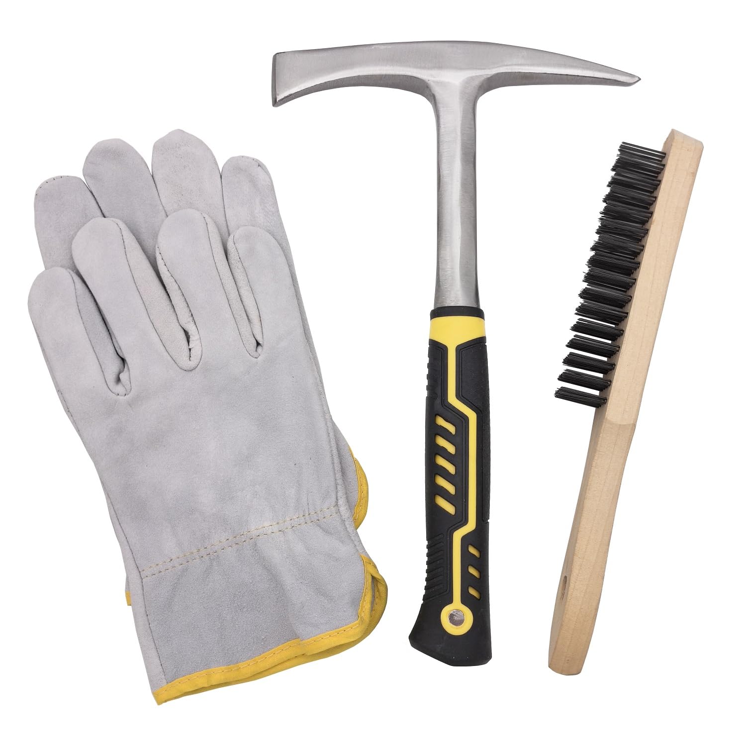JOYFUL&HOPEFUL chipping hammer with 12.6-inch handle for slag removal efficiency