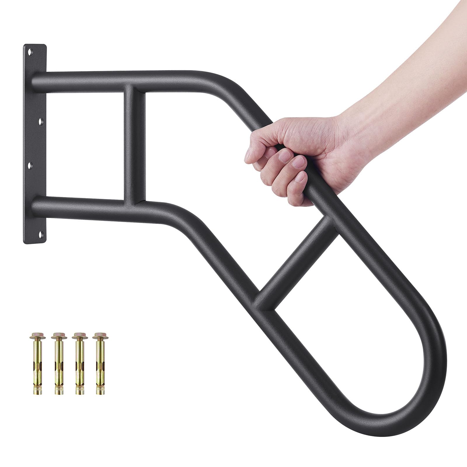 Joyofcife outdoor steps handrail provides sturdy support for stair ascent