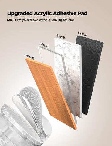 JOYROOM slim clip 0.87 inch width fits narrow spaces.