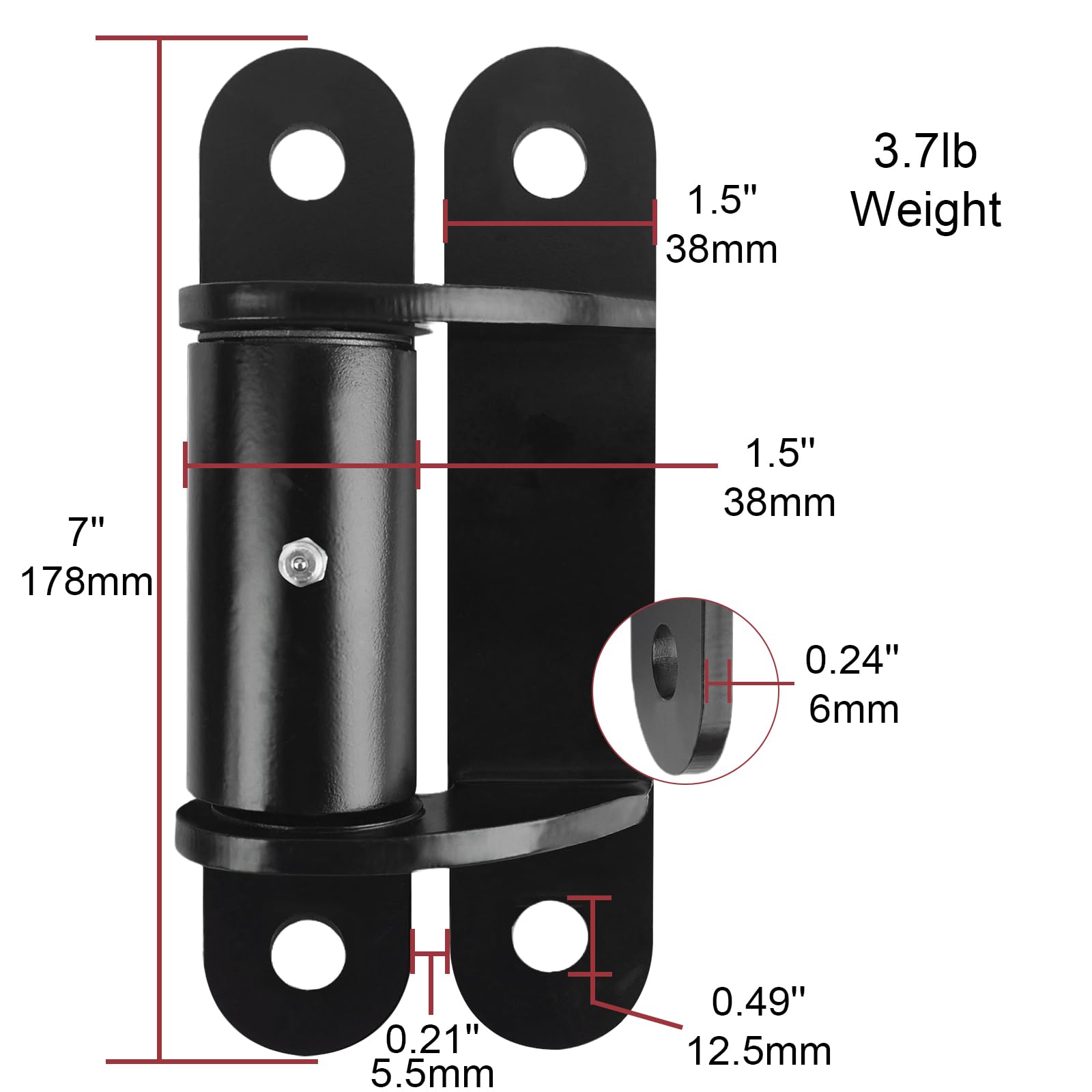 Joytrace 2062P bolt-on/weld-on setup demonstrates installation versatility
