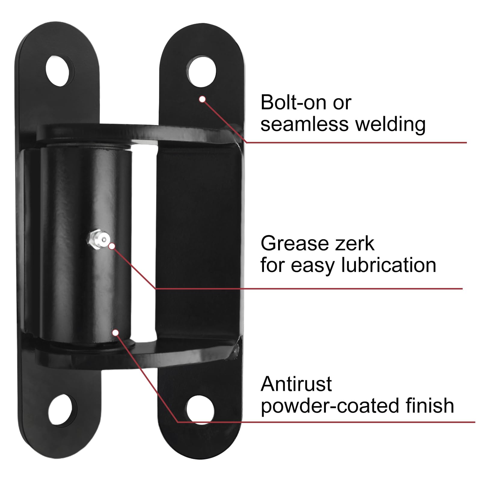 Joytrace 2062P rust-black finish resists weather and humidity