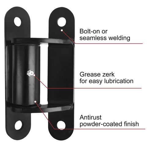 Joytrace 2062P rust-black finish resists weather and humidity