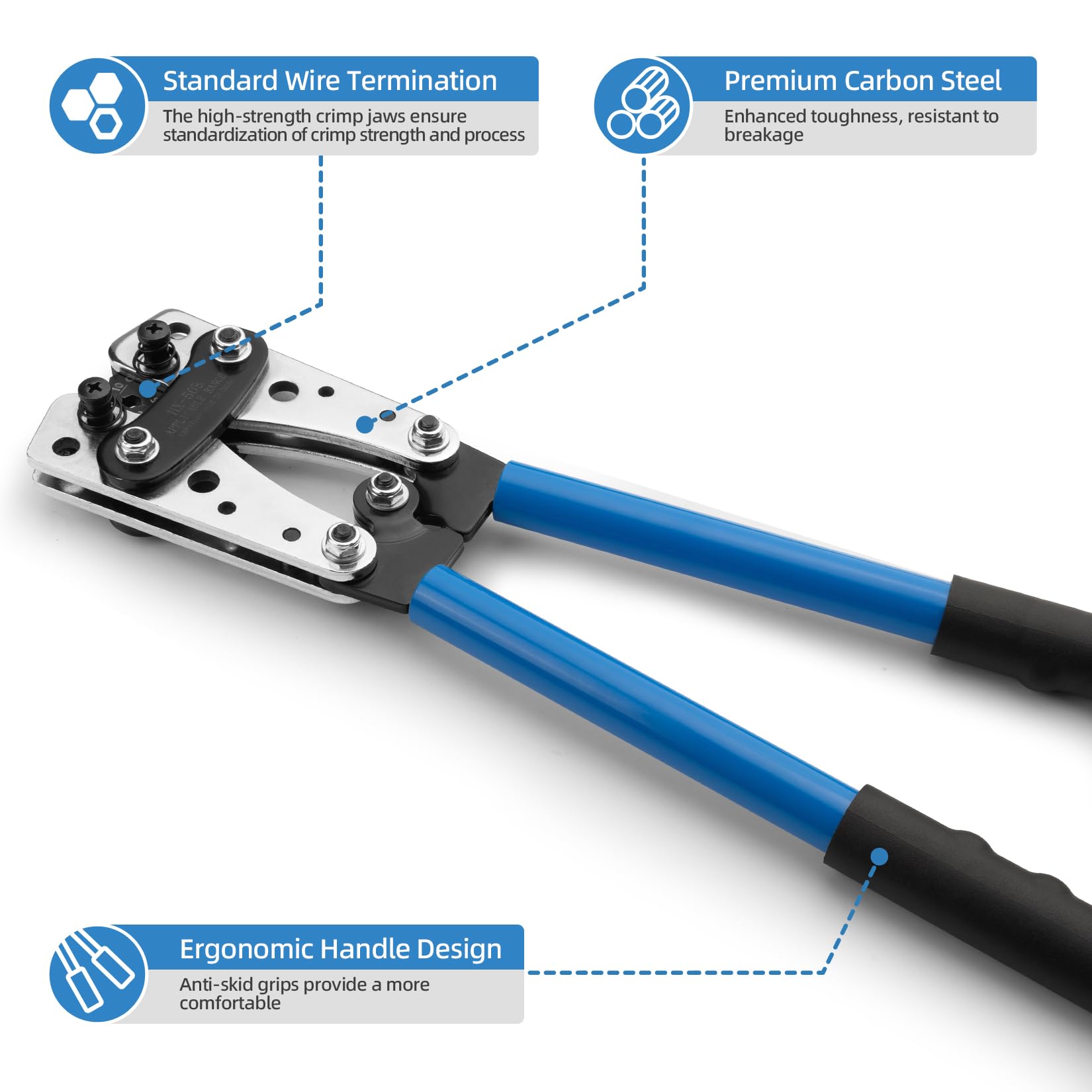 JOYUMY heat-shrink-tubes create waterproof and dustproof insulation around connections.