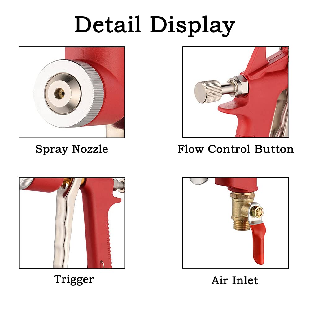Joywayus Air Hopper Gun with 6mm nozzle for even coverage.