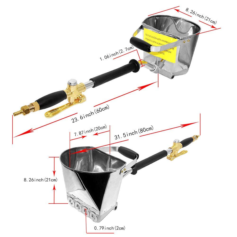 Joywayus spray handle attachment provides improved control during textures.