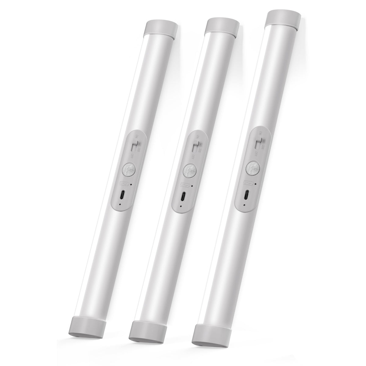 Joyzy automatic motion sensor light under cabinet provides hands-free illumination.