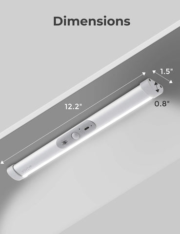 Joyzy magnetic-mount closet light sticks anywhere for flexible placement.