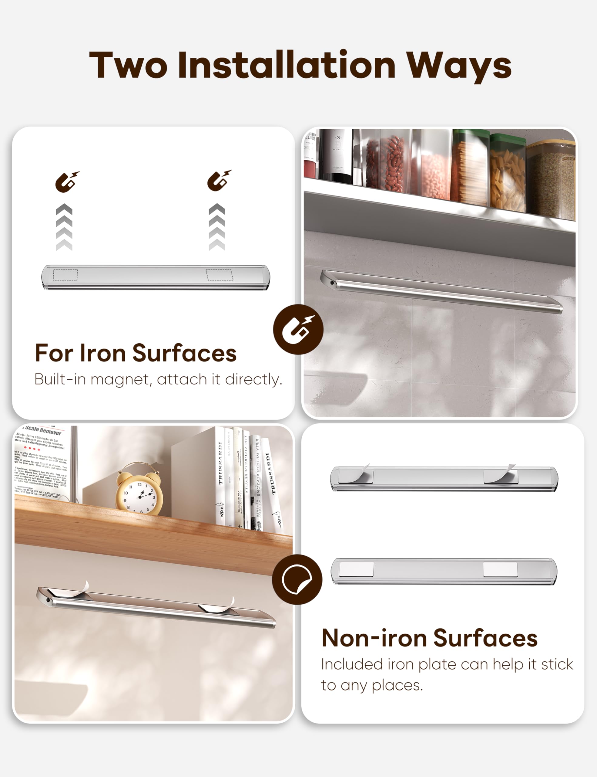 Joyzy motion sensor detects up to 9.8 ft for automatic lighting.