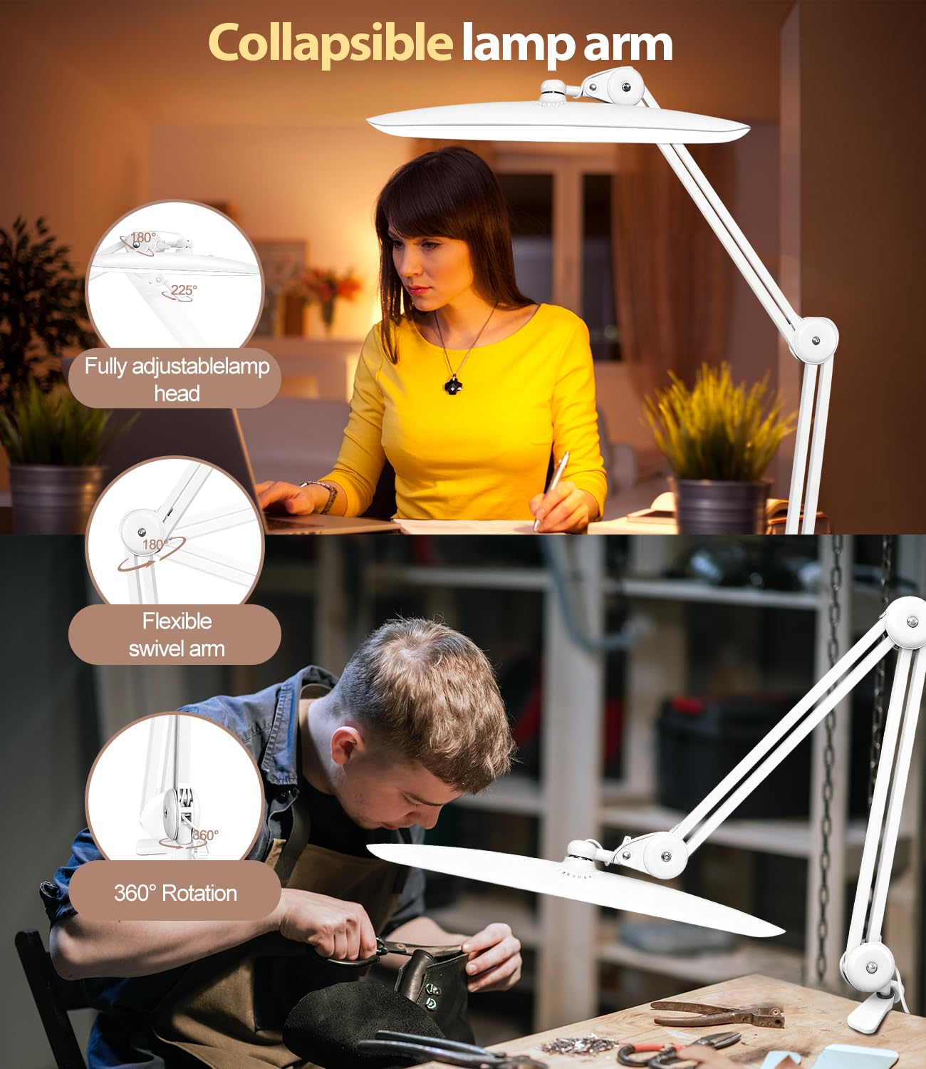 Jozlix energy-efficient lighting reduces power usage compared to traditional lamps.