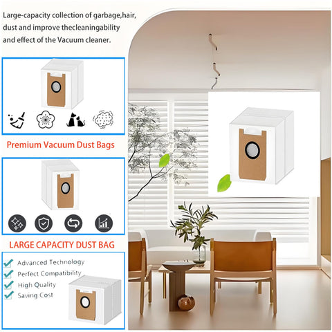 Jpbaisqic AT800 compatible bags help keep pet homes tidier.