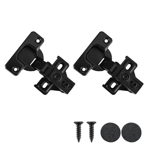 JQK CH300-BK-P20 hinges provide a black finish for cabinet doors with modern durability