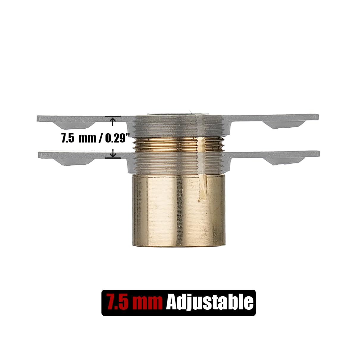JQK all metal construction emphasizes durability and long lasting performance.