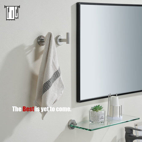 JQK TH100-BN-P2 square bracket demonstrates anti-rotation design for horizontal stability.