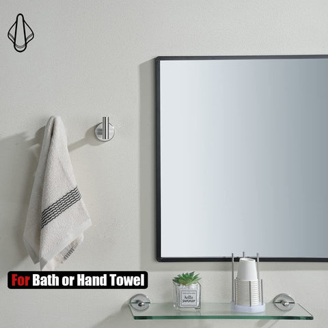 JQK TH100-BN-P2 wall-mount hardware shows easy installation with included screws.