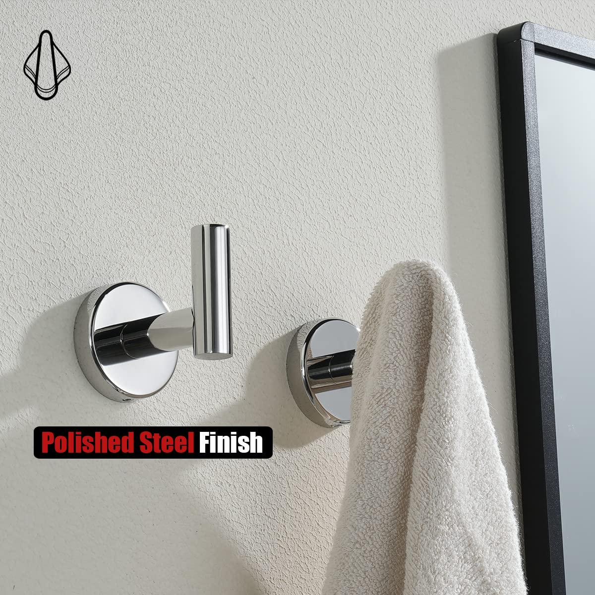 JQK TH100-CH-P2 includes screws for quick installation.