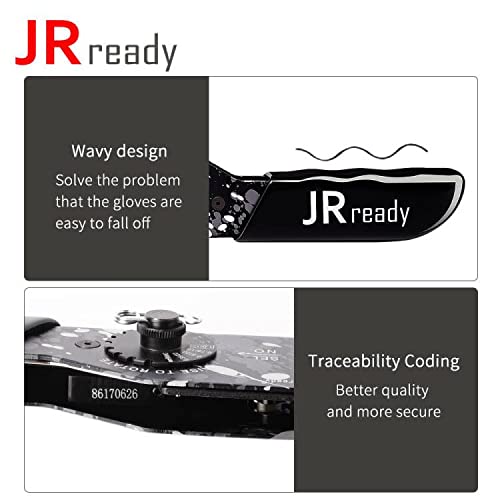JRready NEW-DT2 anti-slip texture on handle for secure grip.