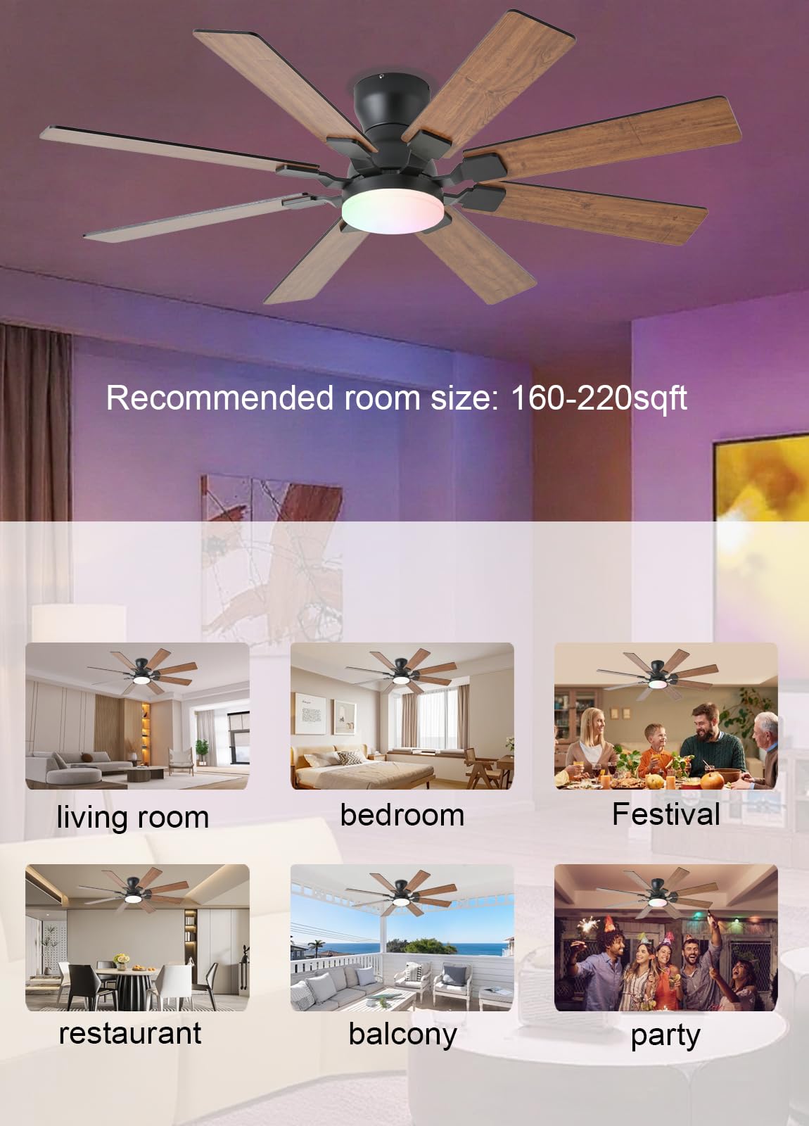 JSAITEE flush-mount installation fits tight ceilings.