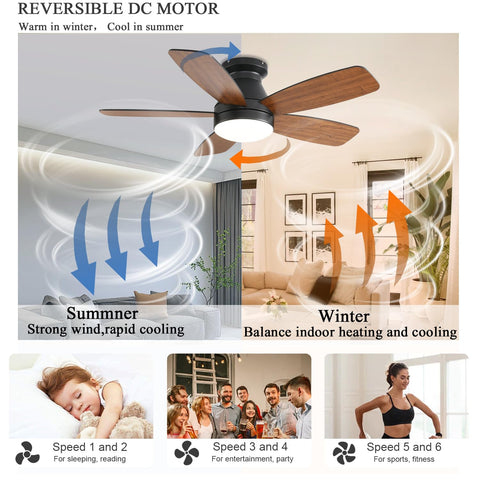 JSAITEE flush-mount installation example showing clean ceiling line.