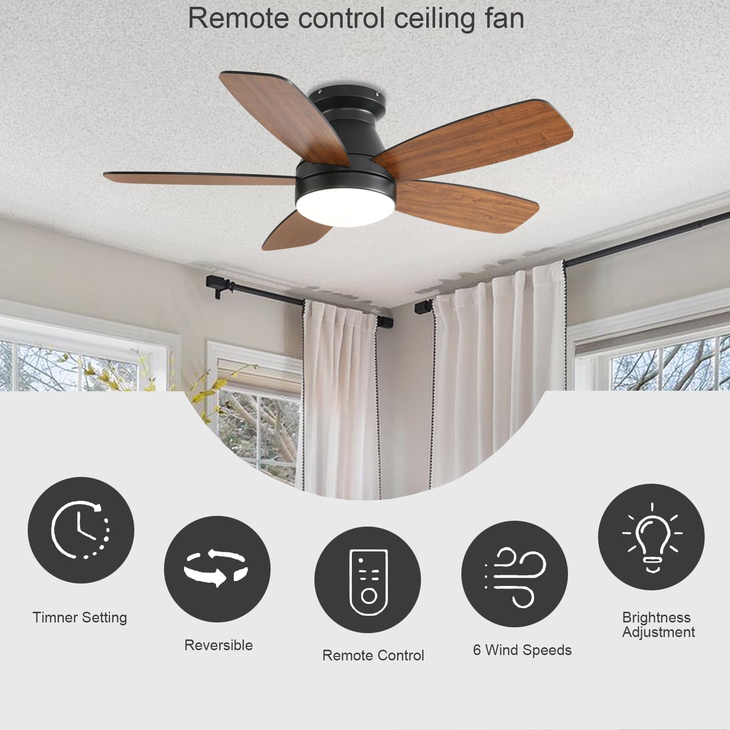 JSAITEE ultra-quiet DC motor for peaceful nights.