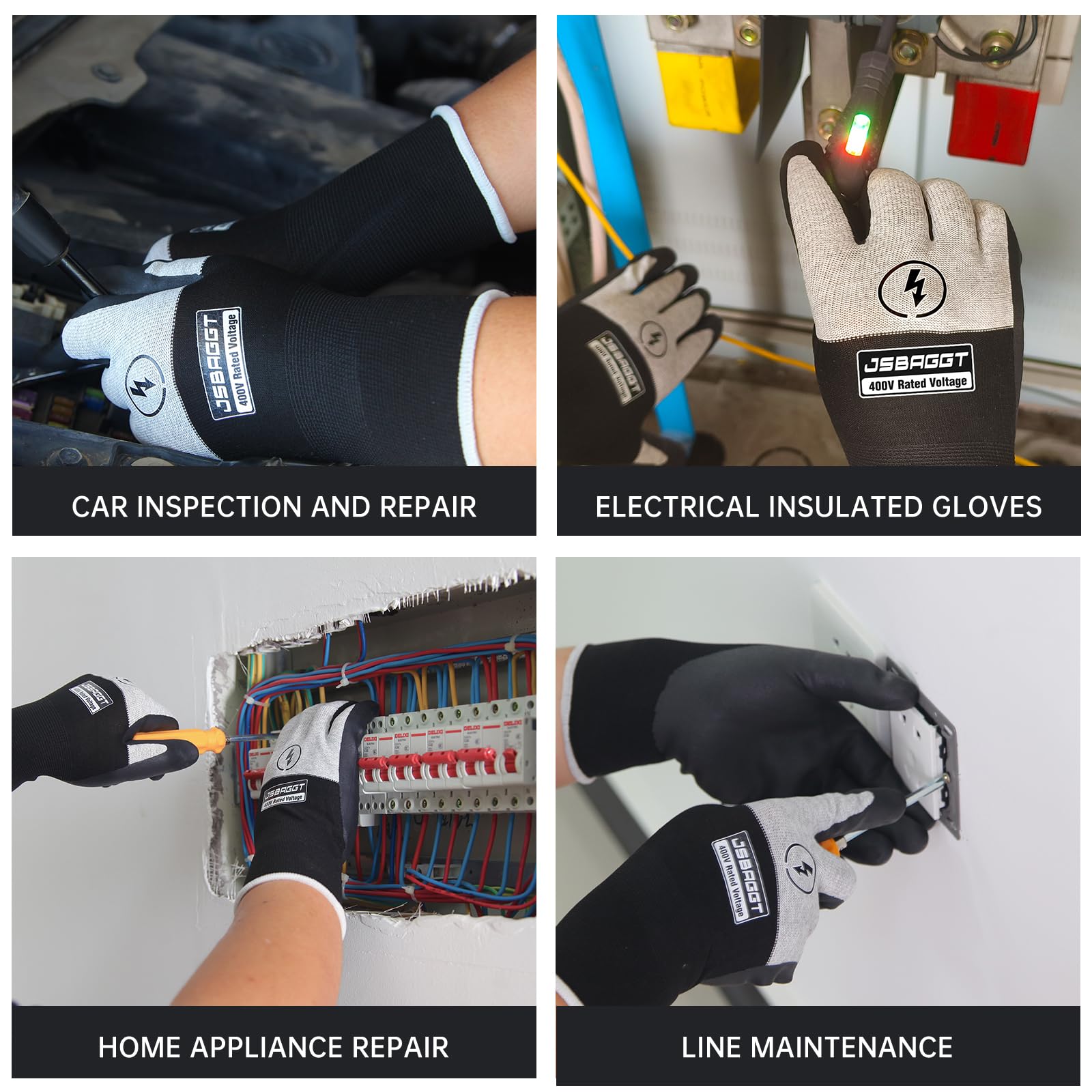 JSBAGGT breathable gloves keep hands cool and dry during long jobs.