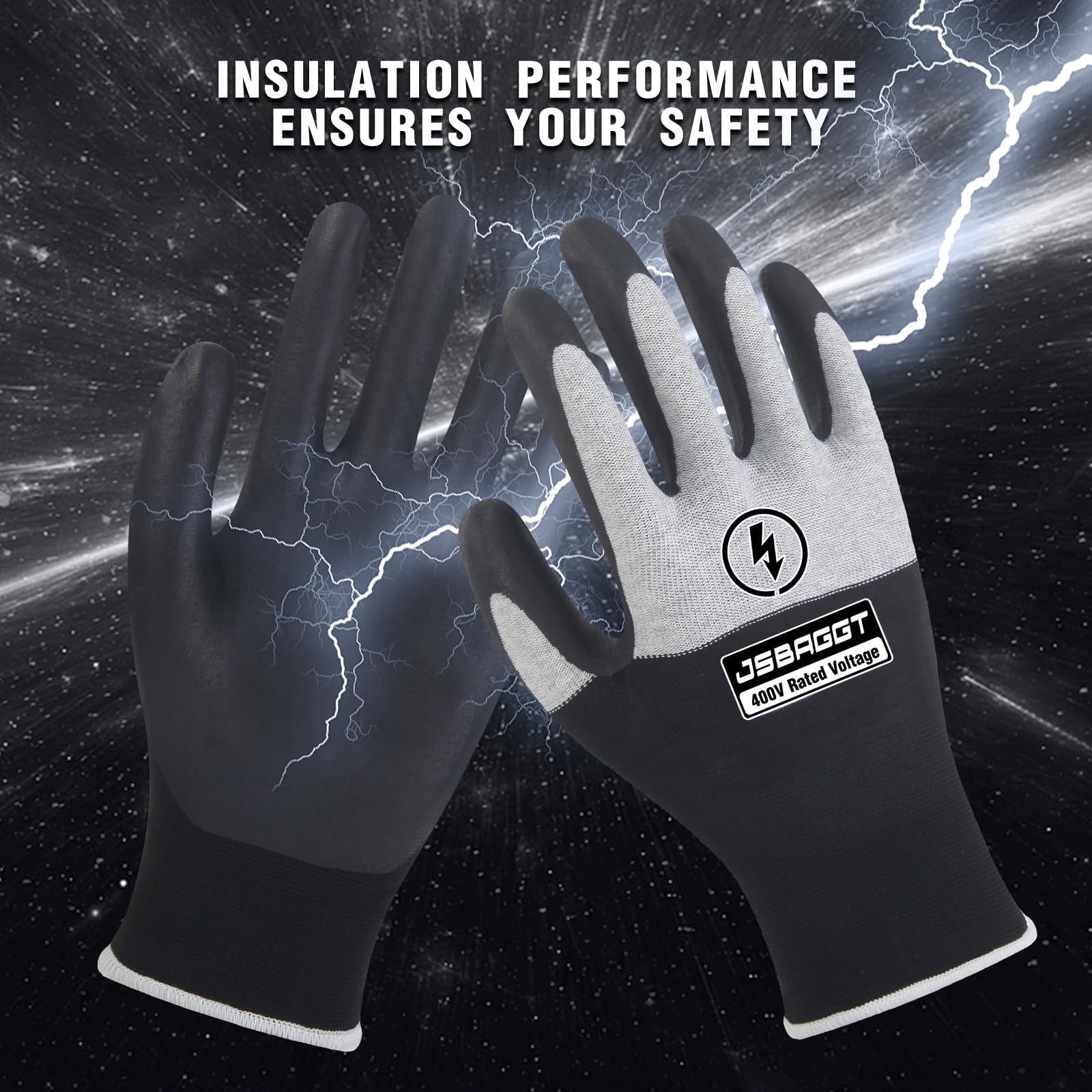 JSBAGGT gloves are touch-screen compatible for easy device use without removal.