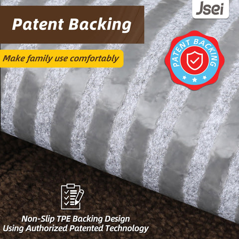 JSEI edge-locking design prevents fraying for long-lasting durability.