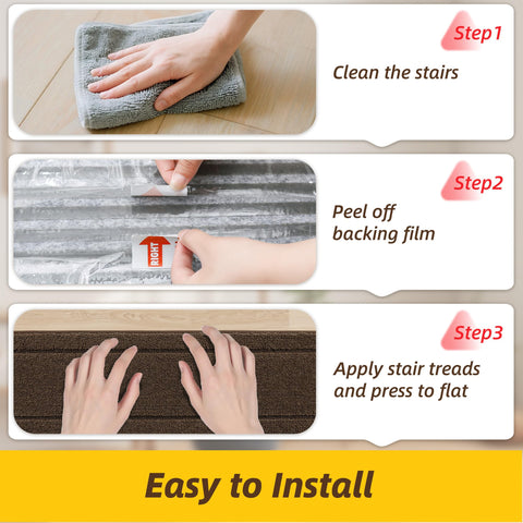 JSEI family-friendly stair treads improve safety for kids and elders.