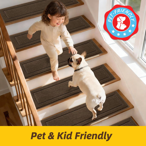 JSEI noise-reducing stair treads create a quieter home.