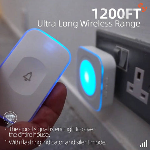 Jsieem doorbell showcasing 36 melodies and tones