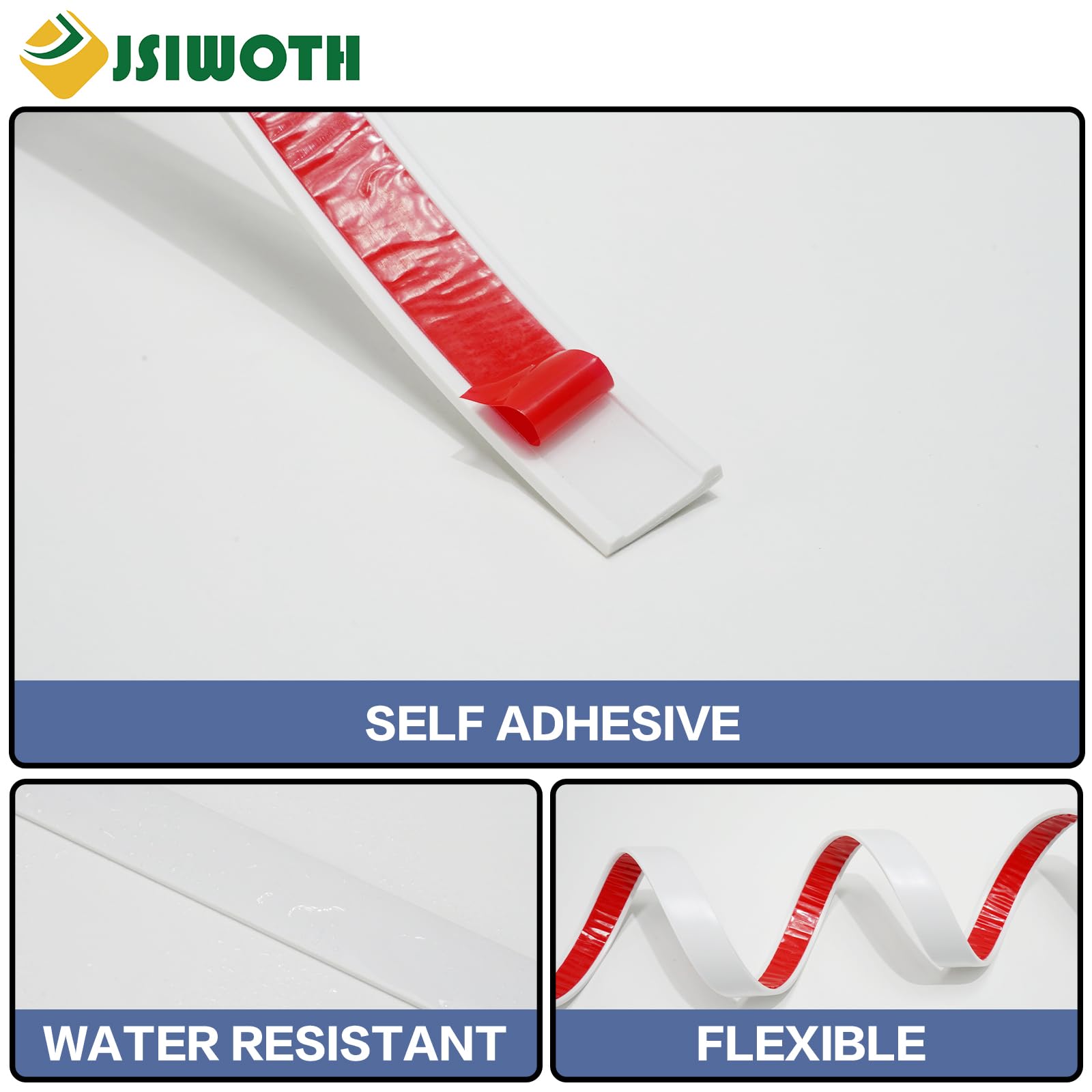 JSIWOTH baseboard and door trim installation highlights easy DIY remodeling.