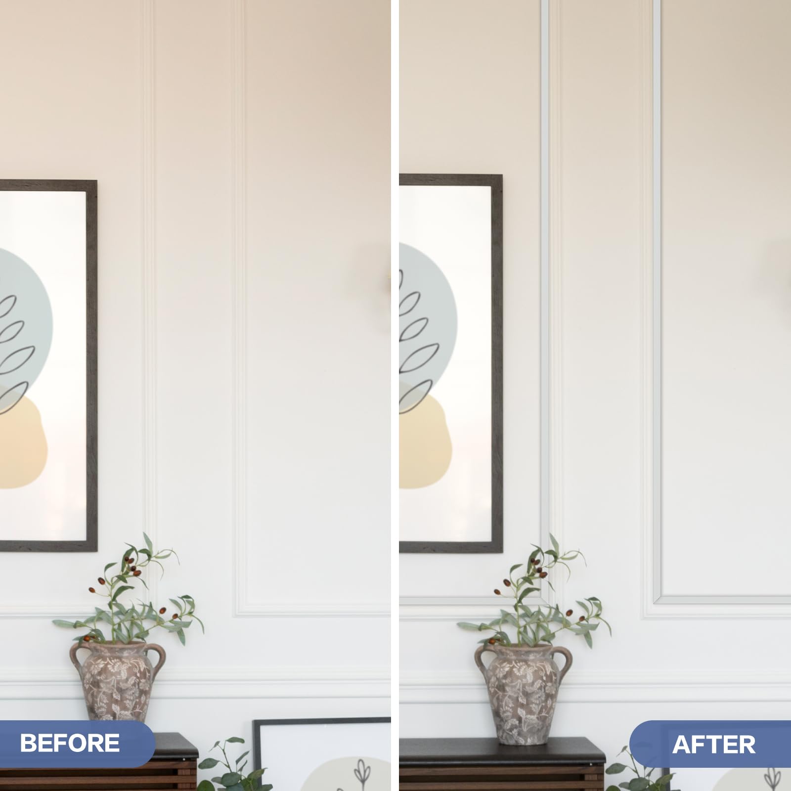 JSIWOTH trim roll packaging emphasizes convenient storage during renovation.