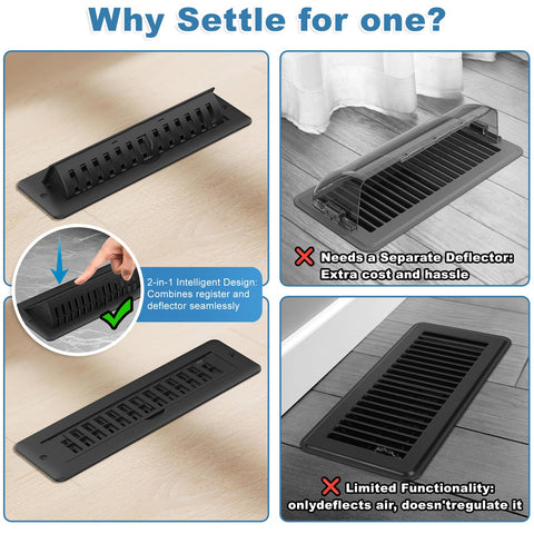 JSLIN 2-pack provides value for multi-room vent upgrades