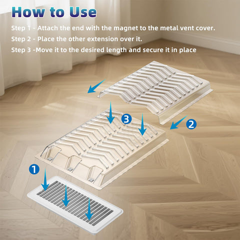 JSLIN easy-install magnetic deflector: attach, extend, and secure in seconds.
