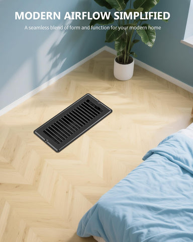 Heavy-duty anti-rust steel vent with durable construction.