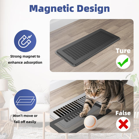 JSLIN magnetic vent mesh four-pack ready for order and installation