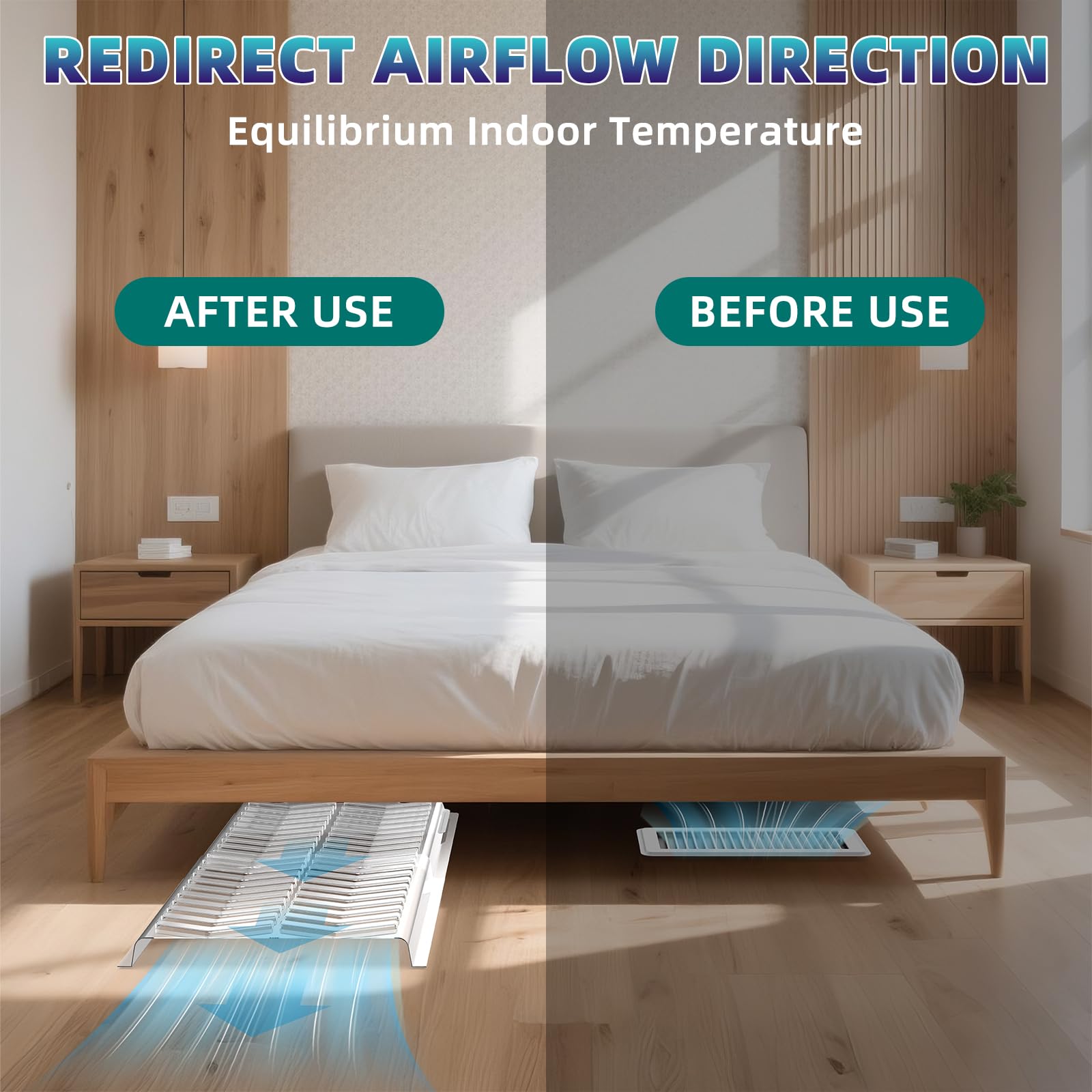JSLIN deflector made from 1.5 mm PET plastic, durable and heat resistant.