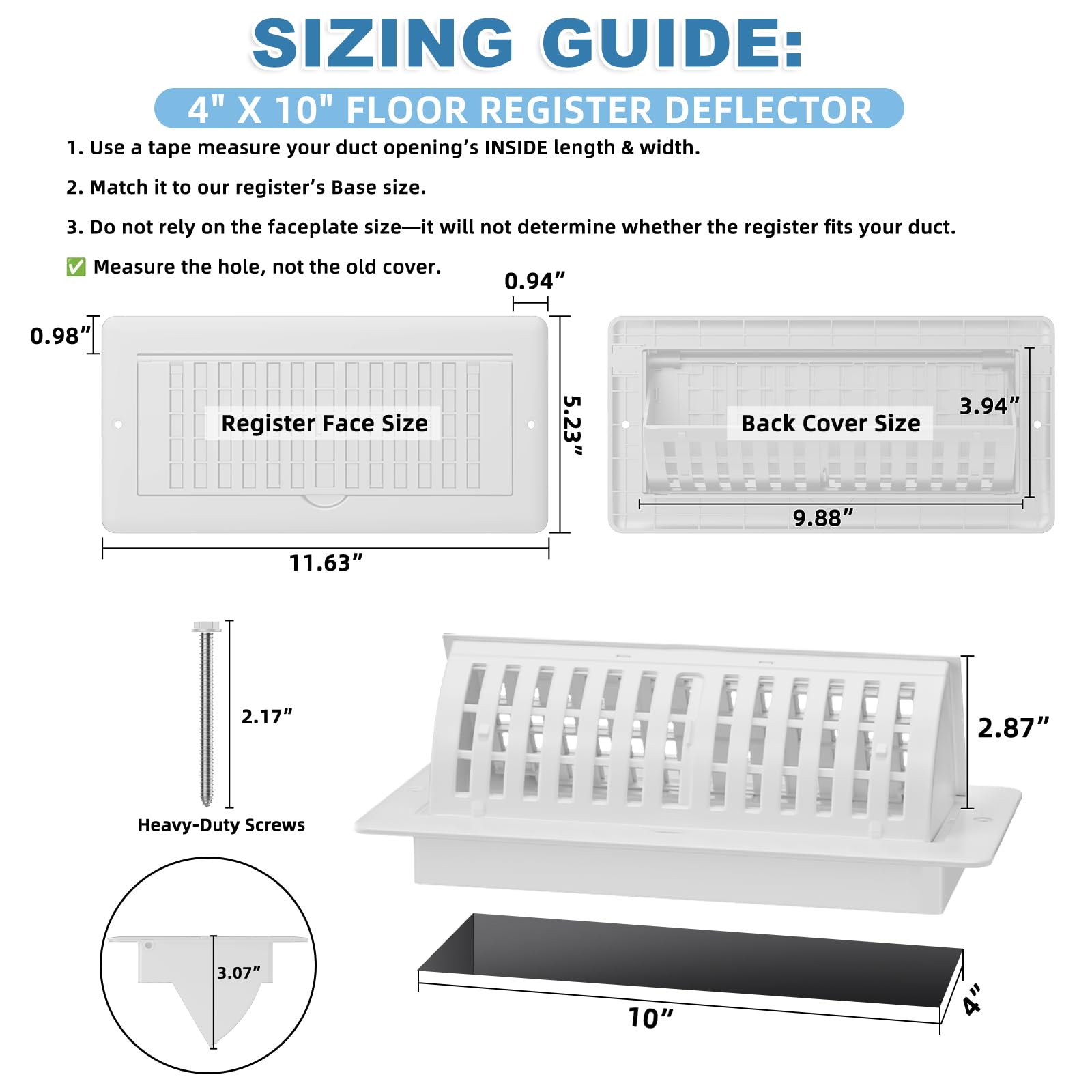JSLIN installation hardware included for floor, wall, or ceiling use