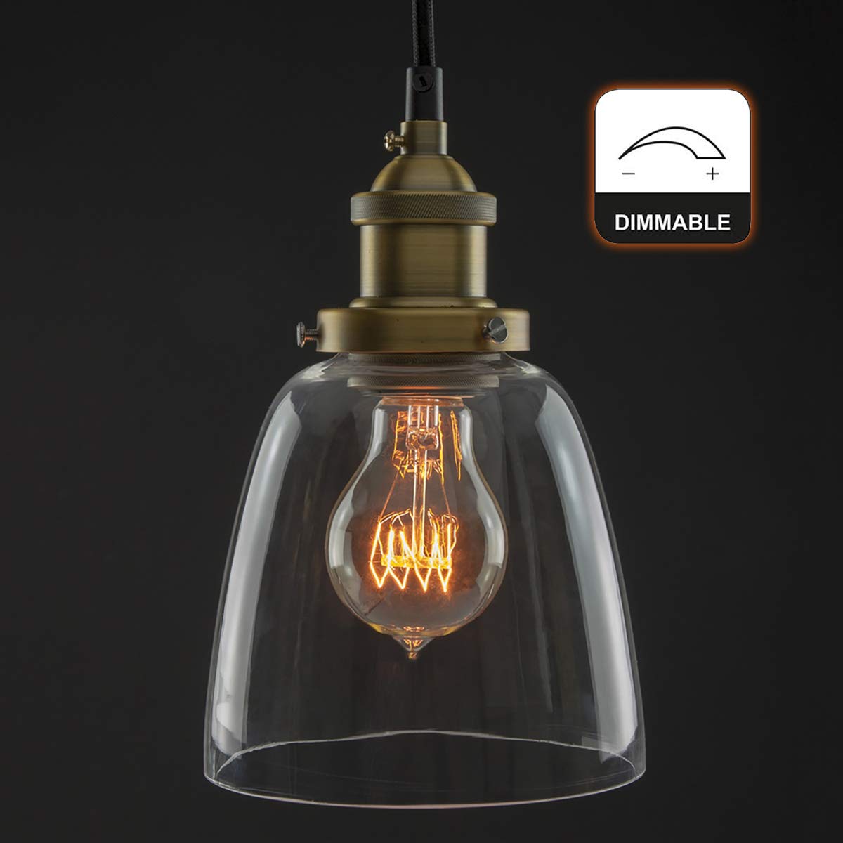 Jslinter decorative lighting bulb in elegant fixture setup