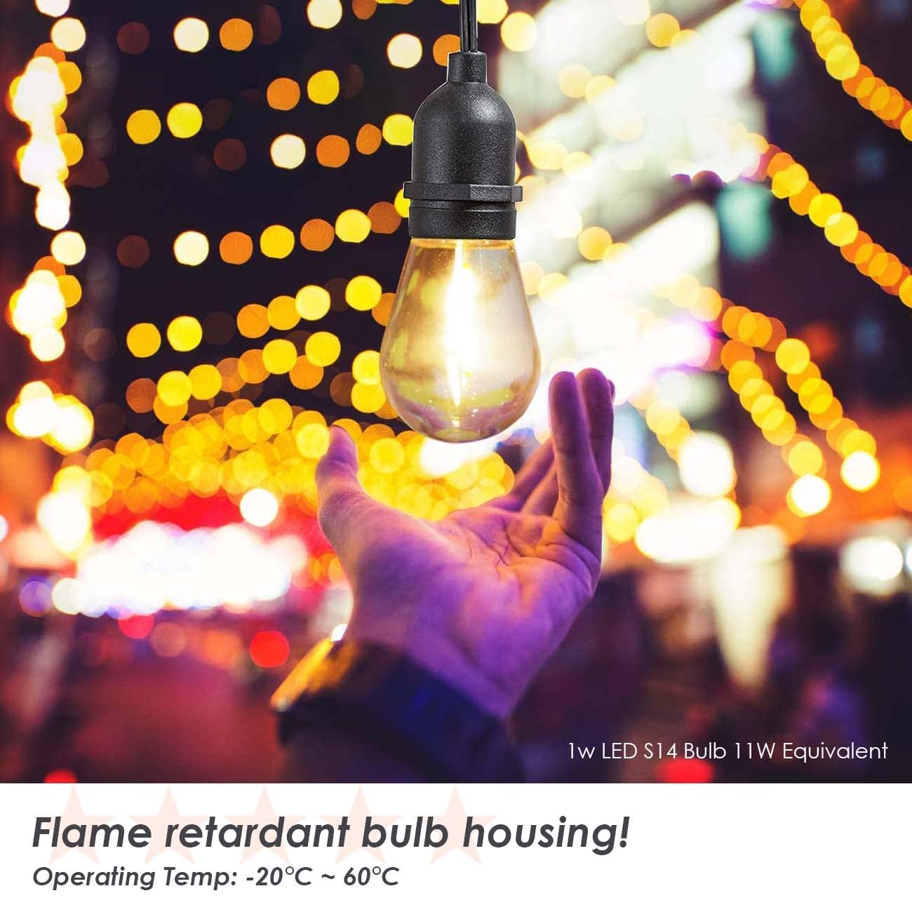 Jslinter incandescent replacement 11W equivalent in LED form