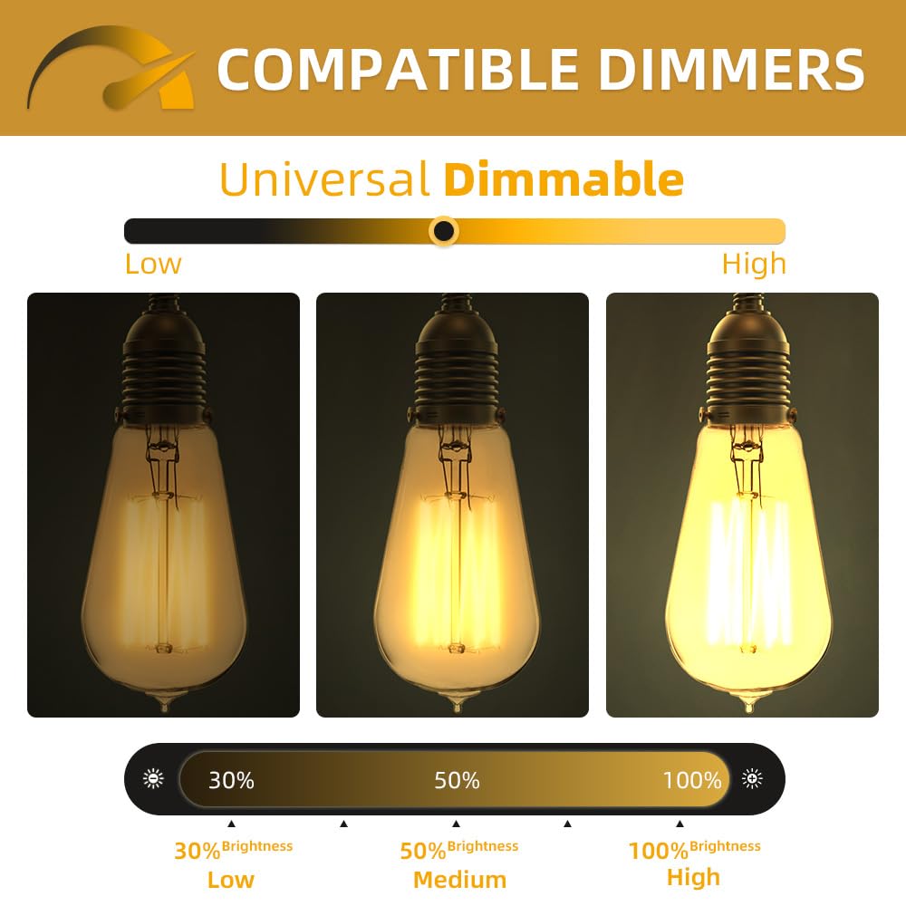Premium packaging for Jslinter vintage Edison bulbs