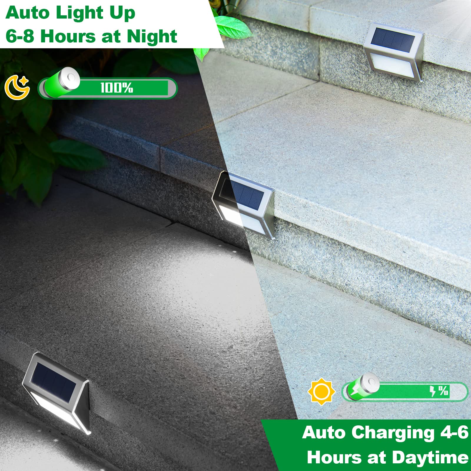 JSOT pool area lights illuminate pool surroundings with solar power
