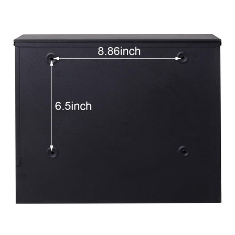 Jssmst secure lock protects letters and parcels from unauthorized access