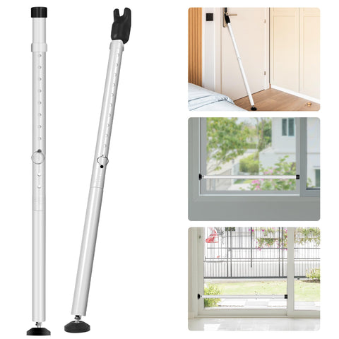 JSungo 2-in-1 door stopper front view shows quick, secure setup for sliding doors.